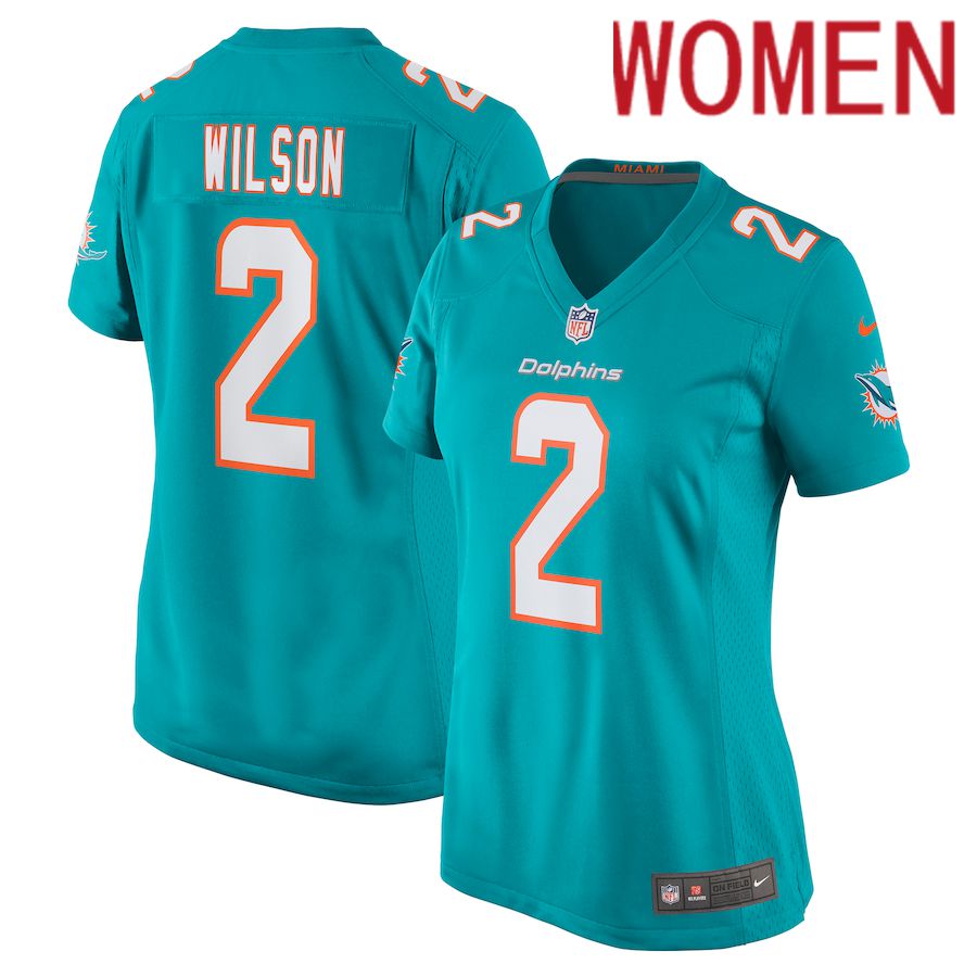 Women Miami Dolphins #2 Albert Wilson Nike Green Game Player NFL Jersey->women nfl jersey->Women Jersey